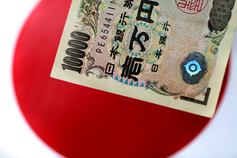 FILE PHOTO: FILE PHOTO: Illustration photo of a Japan yen