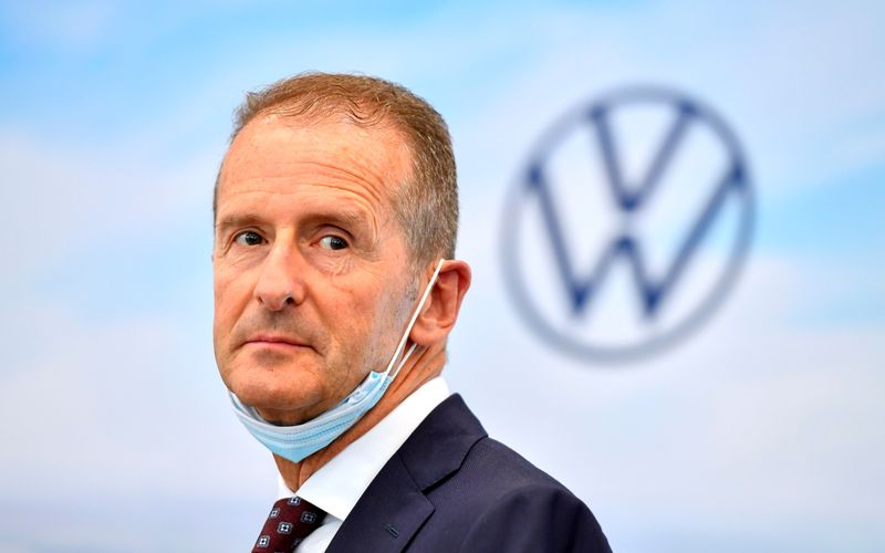 FILE PHOTO: German President Frank-Walter Steinmeier visits Volkswagen plant in