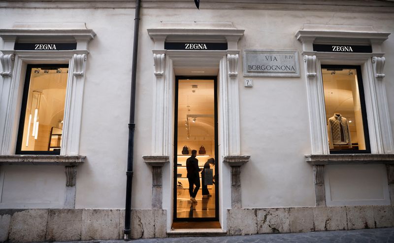 Ermenegildo Zegna store, in Rome