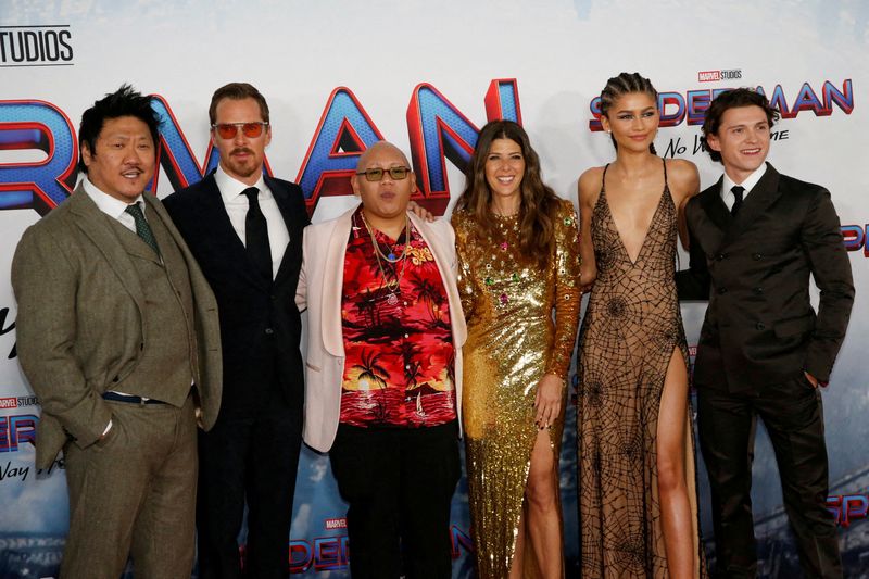 FILE PHOTO: Premiere for the film “Spider-Man: No Way Home”