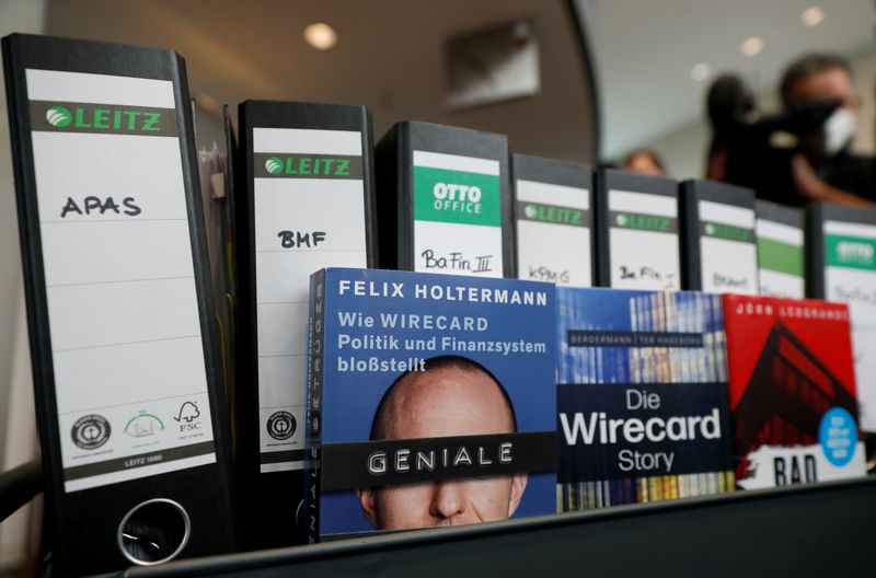 FILE PHOTO: Wirecard acts and books about the company are