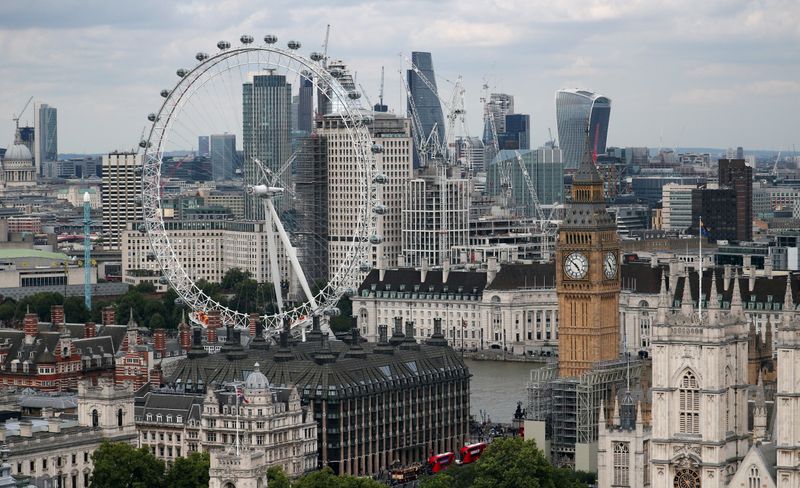 FILE PHOTO: The London Eye, the Big Ben clock tower