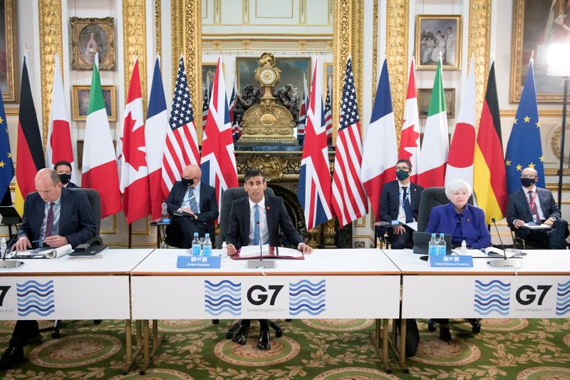 FILE PHOTO: G7 Finance Ministers meeting in London