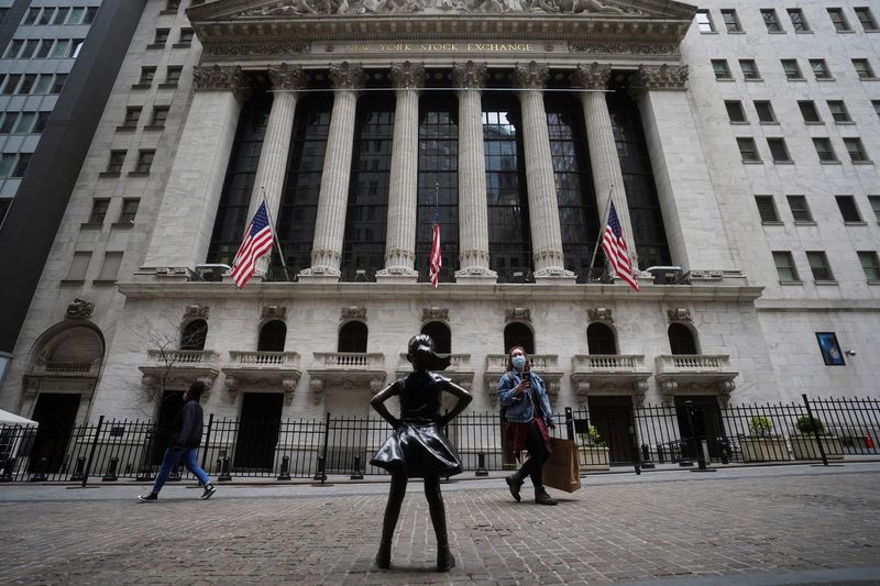 FILE PHOTO: The New York Stock Exchange is pictured in
