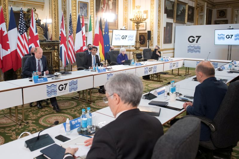 FILE PHOTO: G7 Finance Ministers meeting in London
