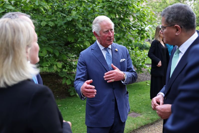 Britain’s Prince Charles hosts business CEOs ahead Of G7 Summit