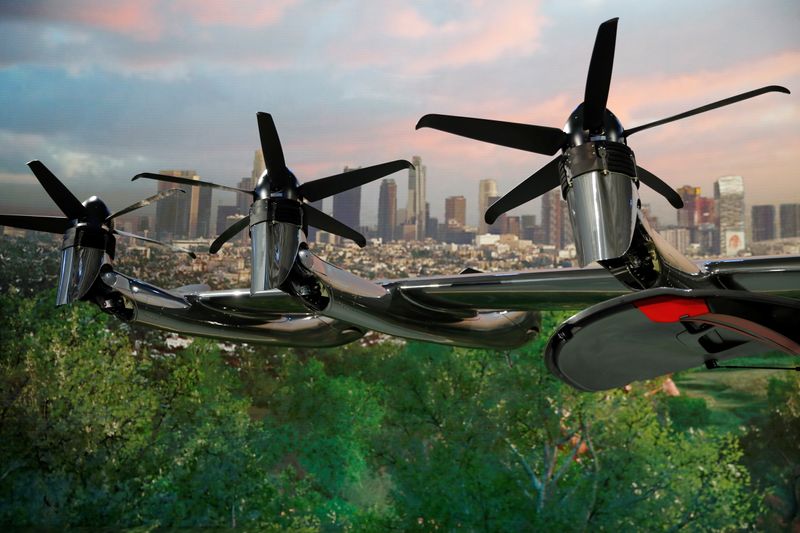 Flying taxi company Archer Aviation unveils all-electric aircraft in Los