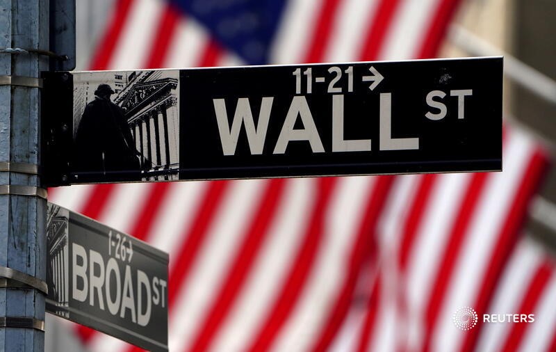 FILE PHOTO: FILE PHOTO: A Wall Street sign is pictured