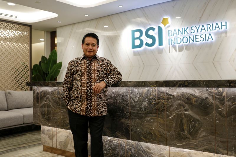 FILE PHOTO: Bank Syariah Indonesia’s President Director Hery Gunardi