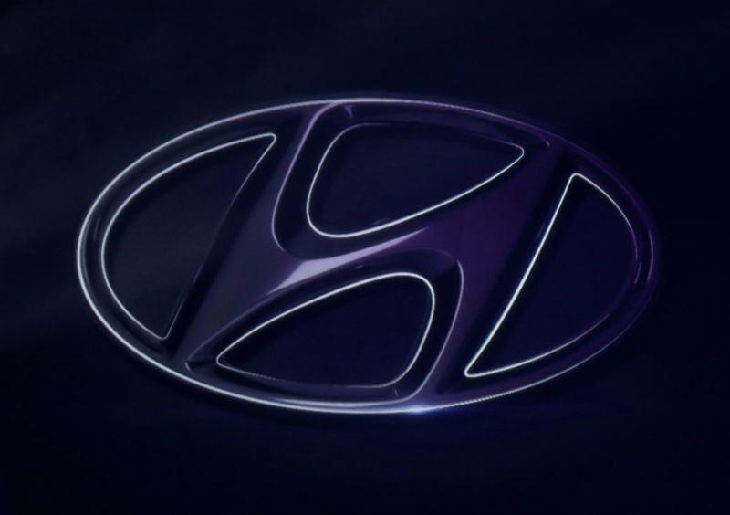 FILE PHOTO: The logo of Hyundai Motor is seen on