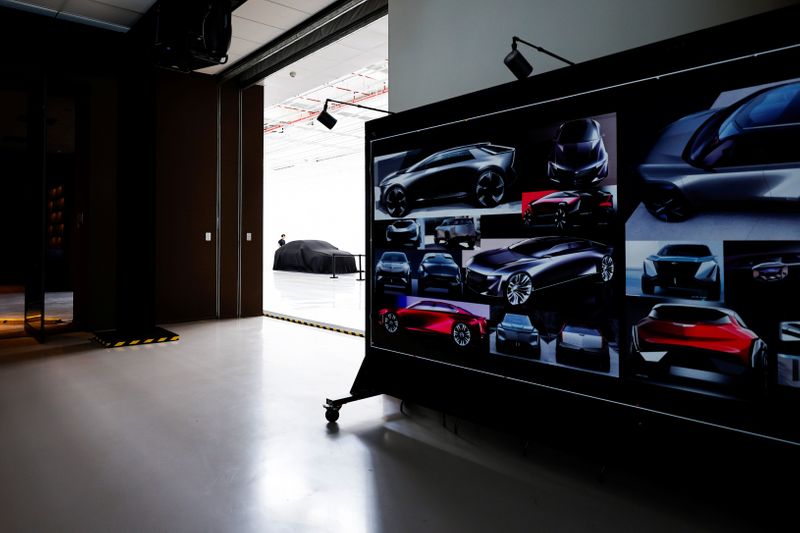 A Studio of GM China Advanced Design Center is pictured,