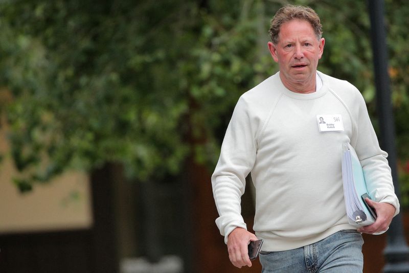 Bobby Kotick, chief executive officer of Activision Blizzard, attends the