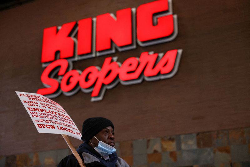 FILE PHOTO: Kroger’s King Soopers workers in Colorado go on