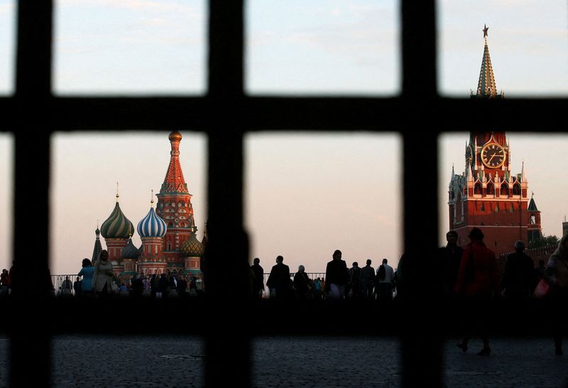FILE PHOTO: Red Square, St. Basil’s Cathedral and the Spasskaya