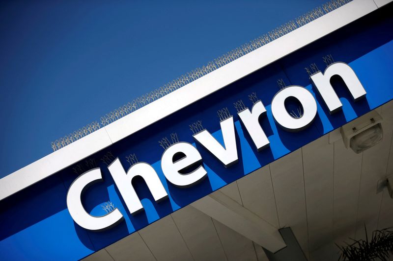FILE PHOTO: Dow Jones Industrial Average listed company Chevron (CVX)’s