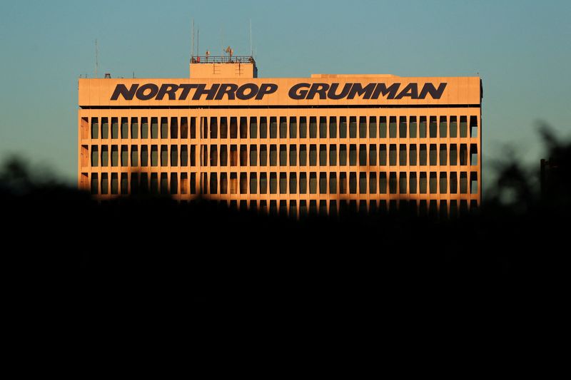 A Northrop Grumman building is shown in El Segundo, California