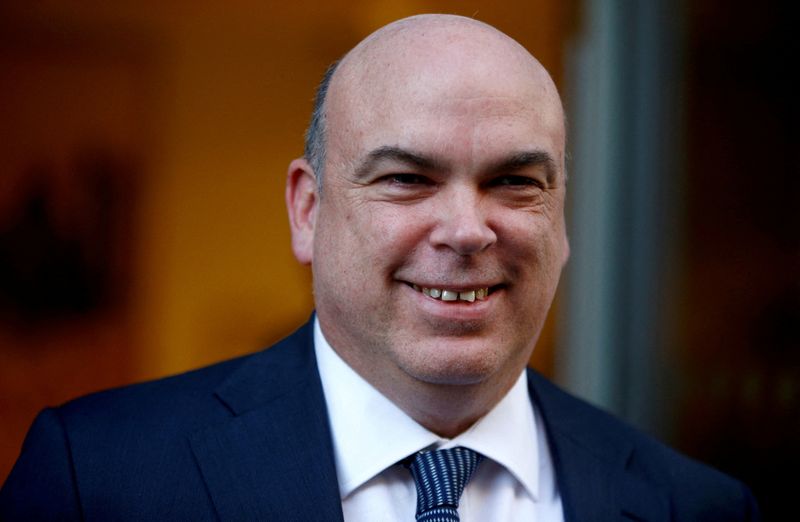 FILE PHOTO: British entrepreneur Mike Lynch leaves the High Court