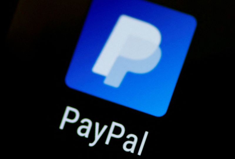 FILE PHOTO: Illustration photo of the PayPal app on a