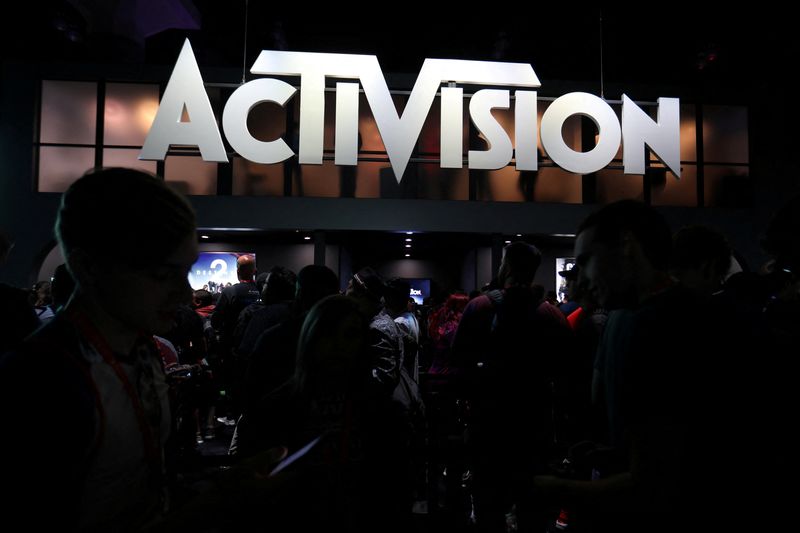 FILE PHOTO: The Activision booth is shown at the E3