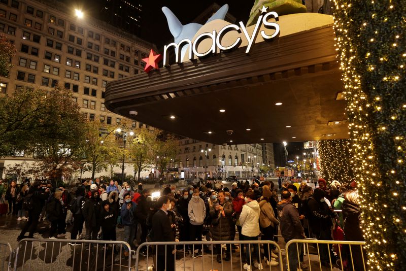 FILE PHOTO: Black Friday sales in the Manhattan borough of