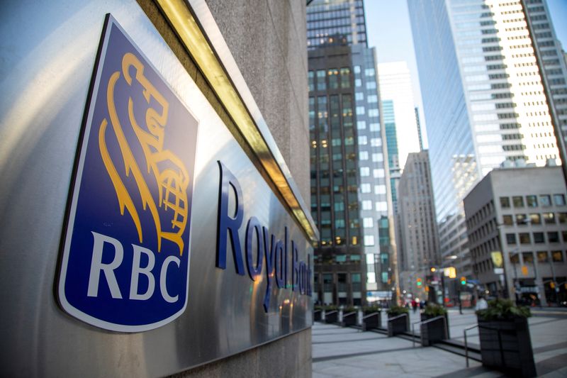 FILE PHOTO: A Royal Bank of Canada building in Toronto,
