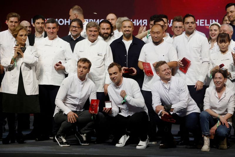 FILE PHOTO: Michelin Guide 2022 award ceremony in Moscow