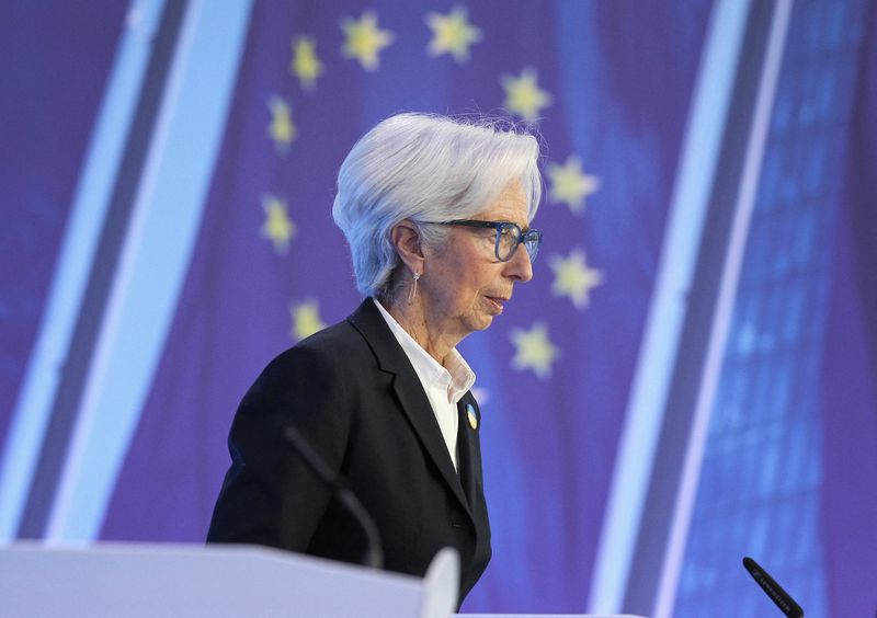 ECB President Christine Lagarde holds news conference following Governing Council’s