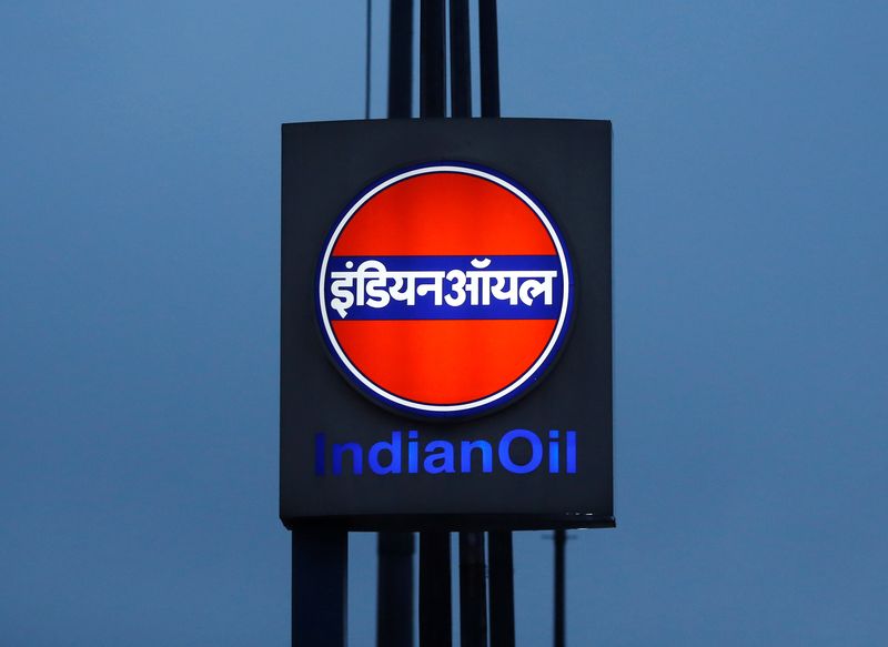 A logo of Indian Oil is picture outside a fuel