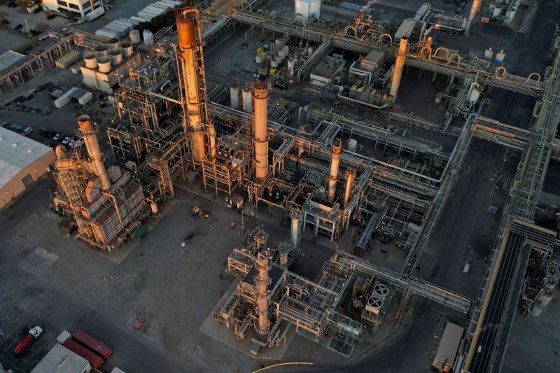 Aerial view of Phillips 66 Company’s Los Angeles Refinery in