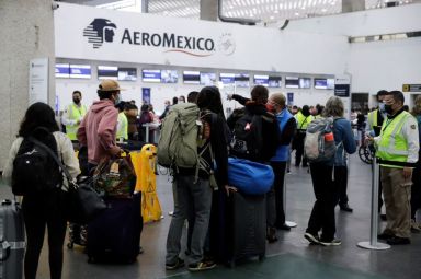 Aeromexico halts flights as COVID-19 hits crews