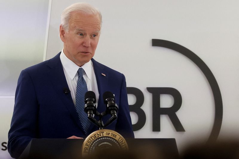 U.S. President Biden discusses the United States’ response to Russian