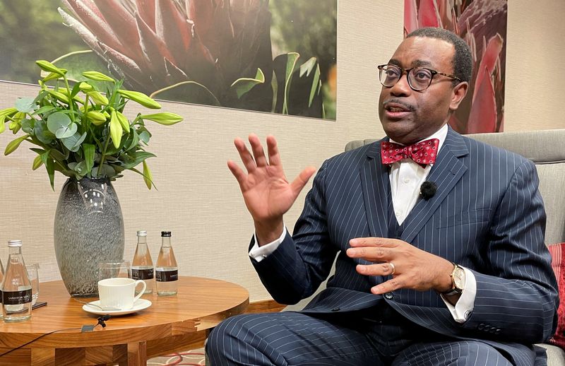 Interview with African Development Bank President Adesina in Johannesburg