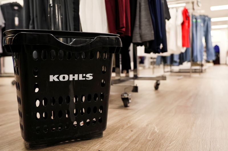A Kohl’s department store in New York