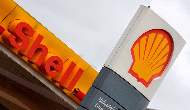 FILE PHOTO: FILE PHOTO: The Royal Dutch Shell logo is