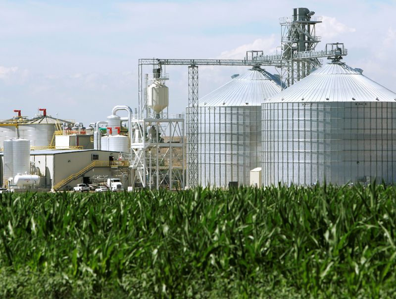 FILE PHOTO: The Front Range Energy ethanol plant with its