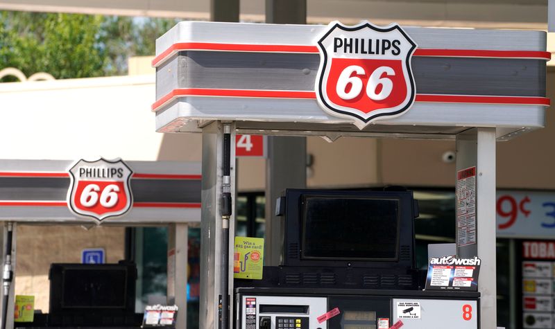 FILE PHOTO: The Phillips 66 gas station in Superior