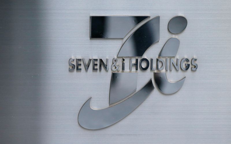 Logo of Seven & I Holdings is seen at its