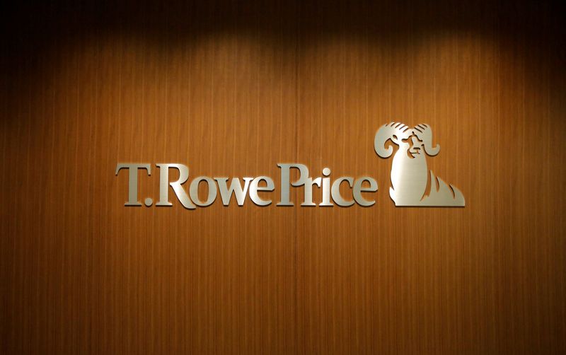 FILE PHOTO: Logo of T. Rowe Price Group is pictured