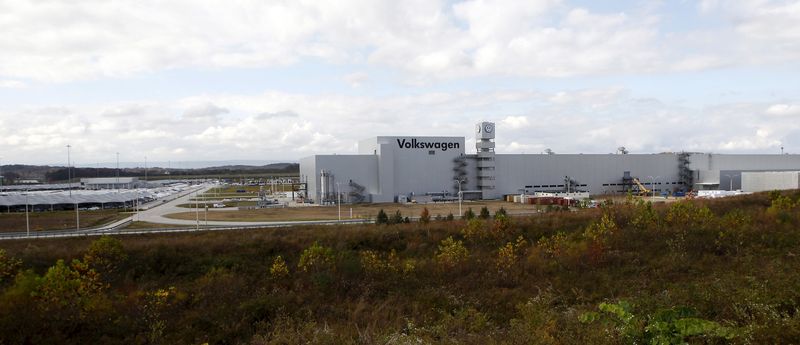 FILE PHOTO: The Volkswagen Chattanooga Assembly Plant in Chattanooga