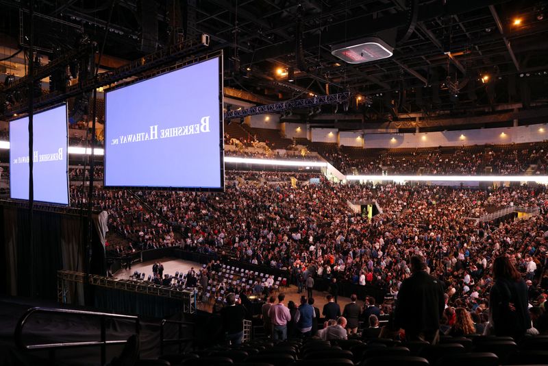 First in-person annual meeting since 2019 of Berkshire Hathaway Inc,