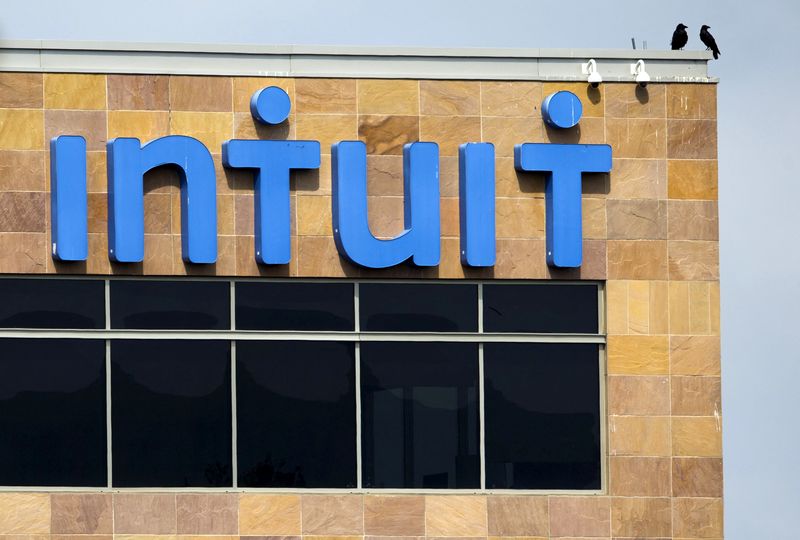 FILE PHOTO: An Intuit office is shown in San Diego,