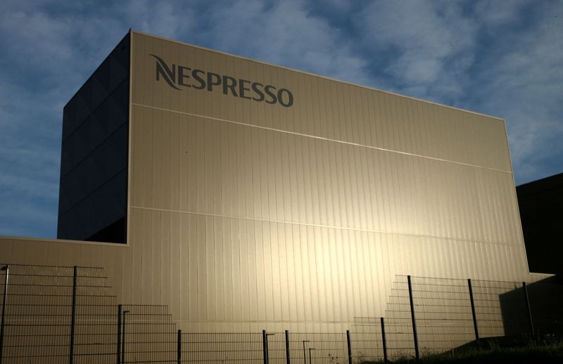 FILE PHOTO: The production plant of coffee pod maker Nespresso