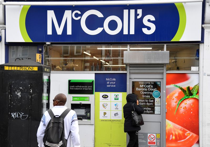 McColl’s convenience store in London