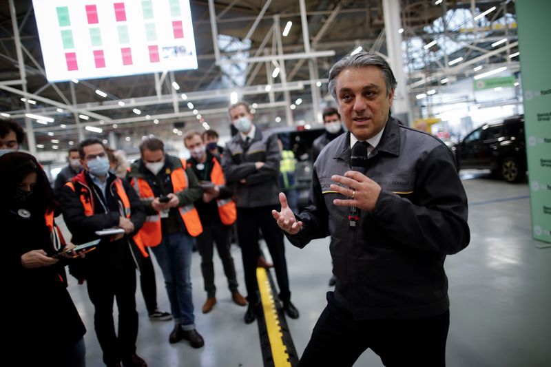FILE PHOTO: Groupe Renault shows progress in turning its Flins