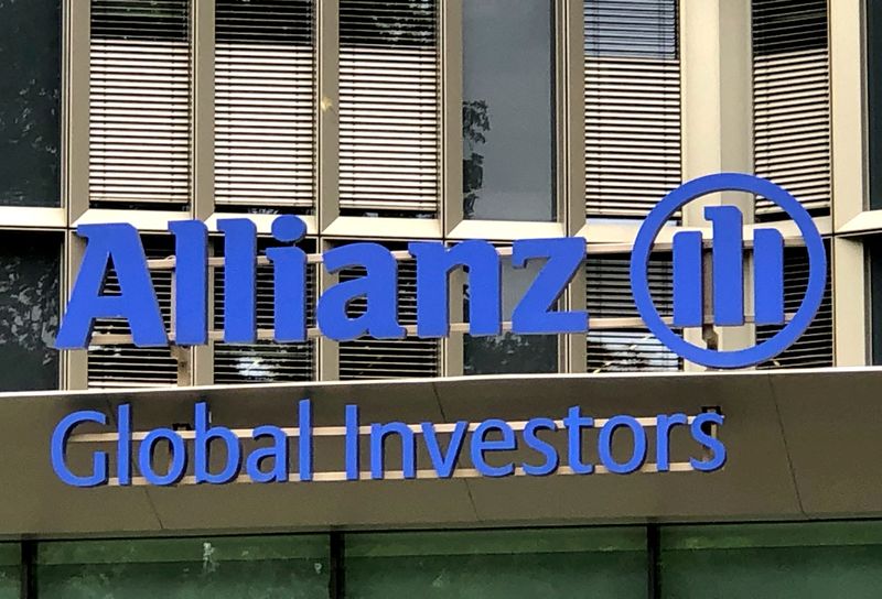 FILE PHOTO: The Allianz Global Investor headquarters in Frankfurt