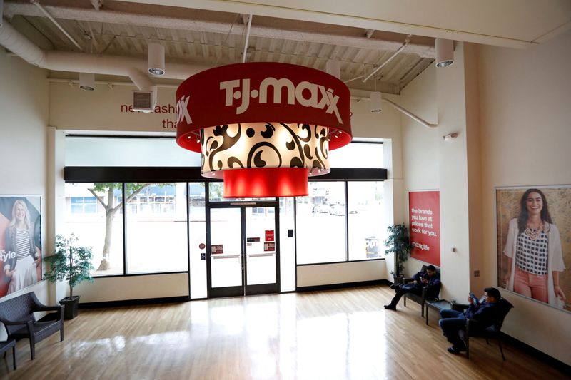 FILE PHOTO: A T.J. Maxx store which is owned by