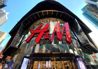 FILE PHOTO: The H&M clothing store n Times Square in