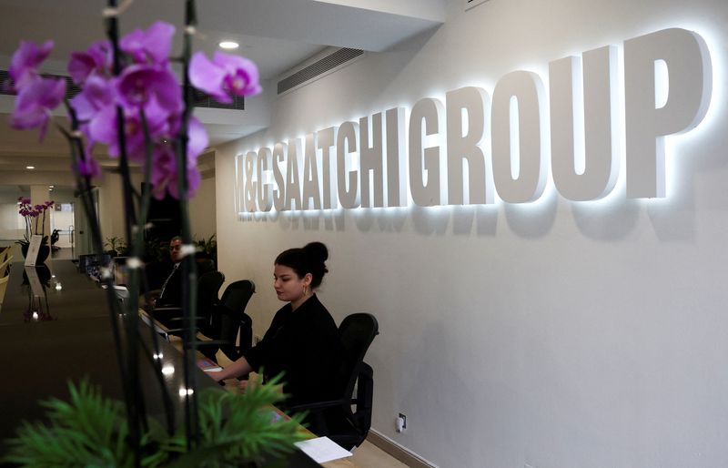 FILE PHOTO: The M&C Saatchi office in central London