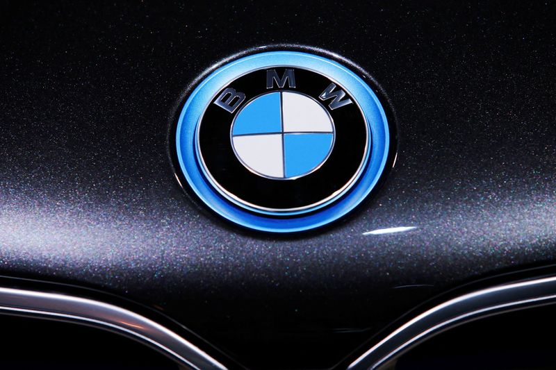 FILE PHOTO: The BMW logo is seen during the 2016