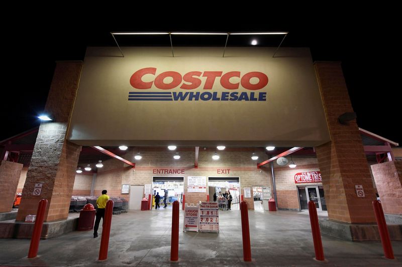 FILE PHOTO: A Costco Wholesale retail club is photographed in